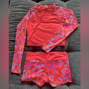 Sporty swimsuit. Only worn once.